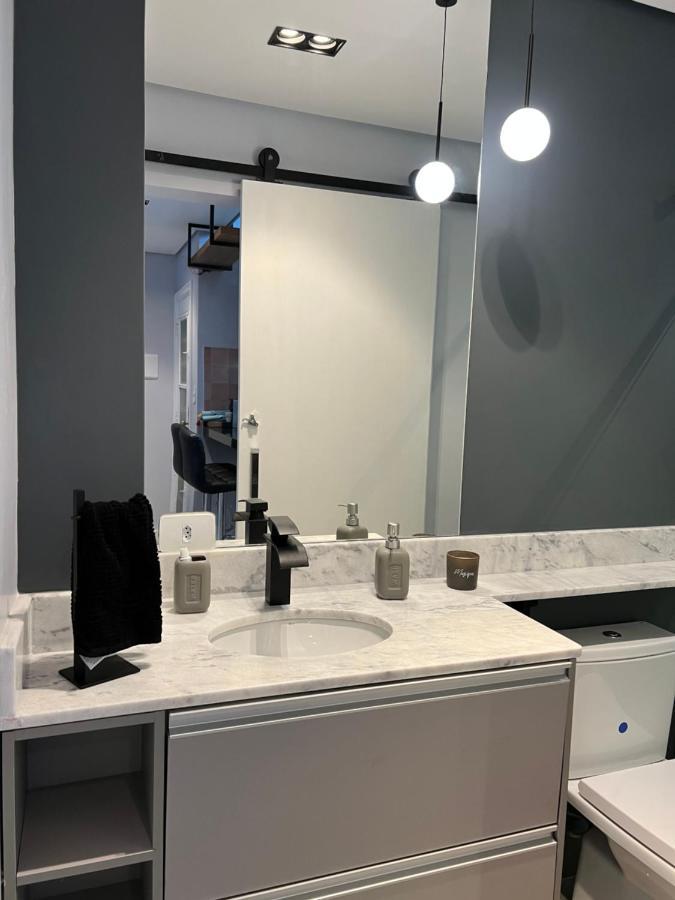 סנטוס Condominio Iconico Boqueirao - Vista Lateral Do Mar מראה חיצוני תמונה
